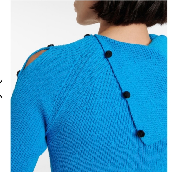 PROENZA SCHOULER Rib Knit Midi Dress size XL - Picture 4 of 8